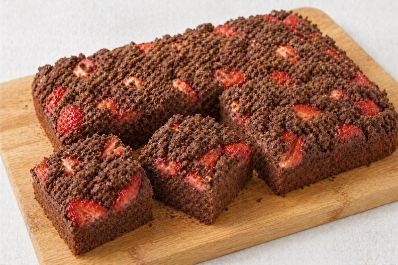 Kevin's Erdbeer-Schoggi Cake